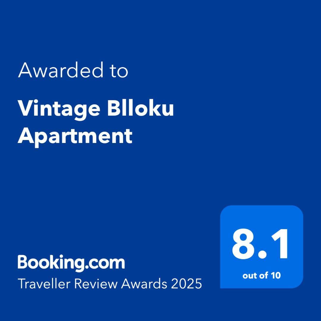 Vintage Blloku Apartment 地拉那 外观 照片